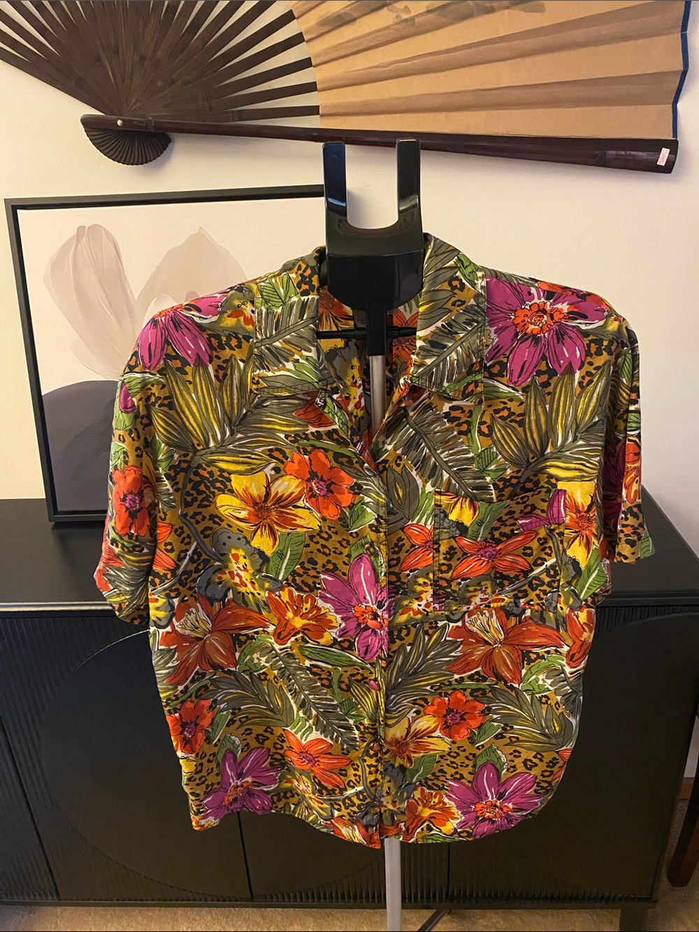 Vintage Tess 100% Silk Top